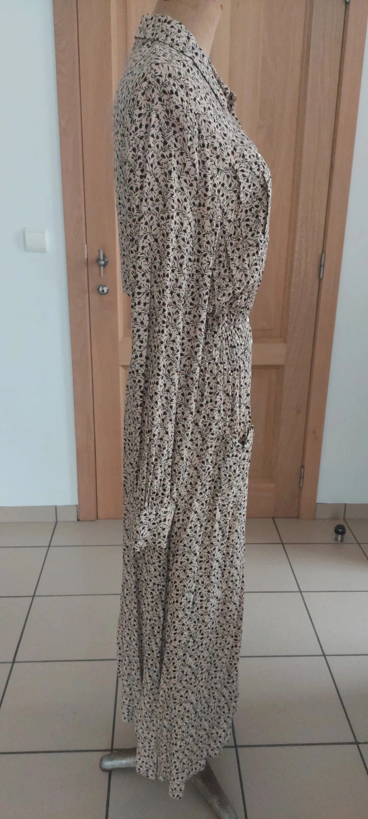 Robe longue fleurie en viscose - Inspired by Veritas - Taille XL – photo 4